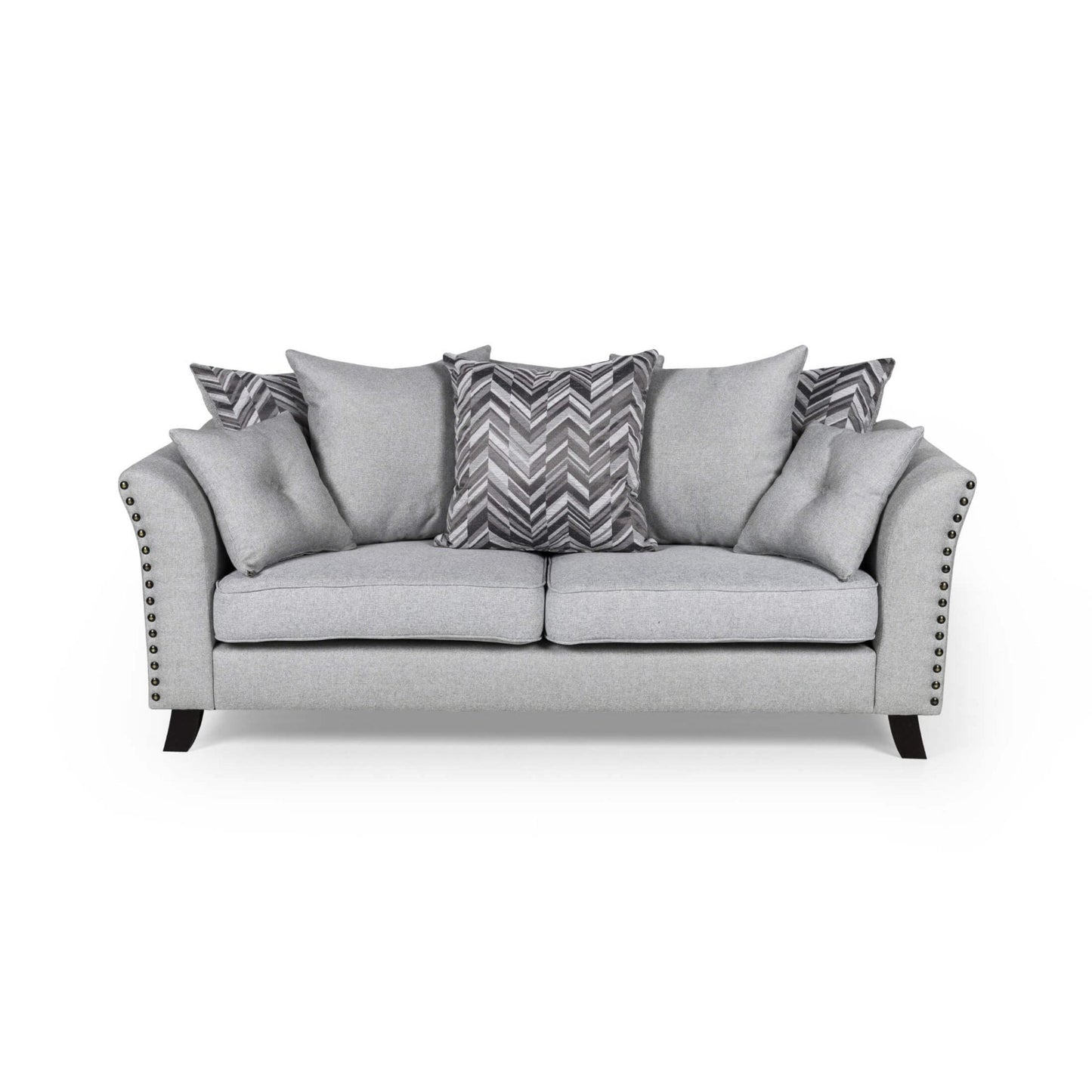 Linton Fabric Sofa 3S Grey