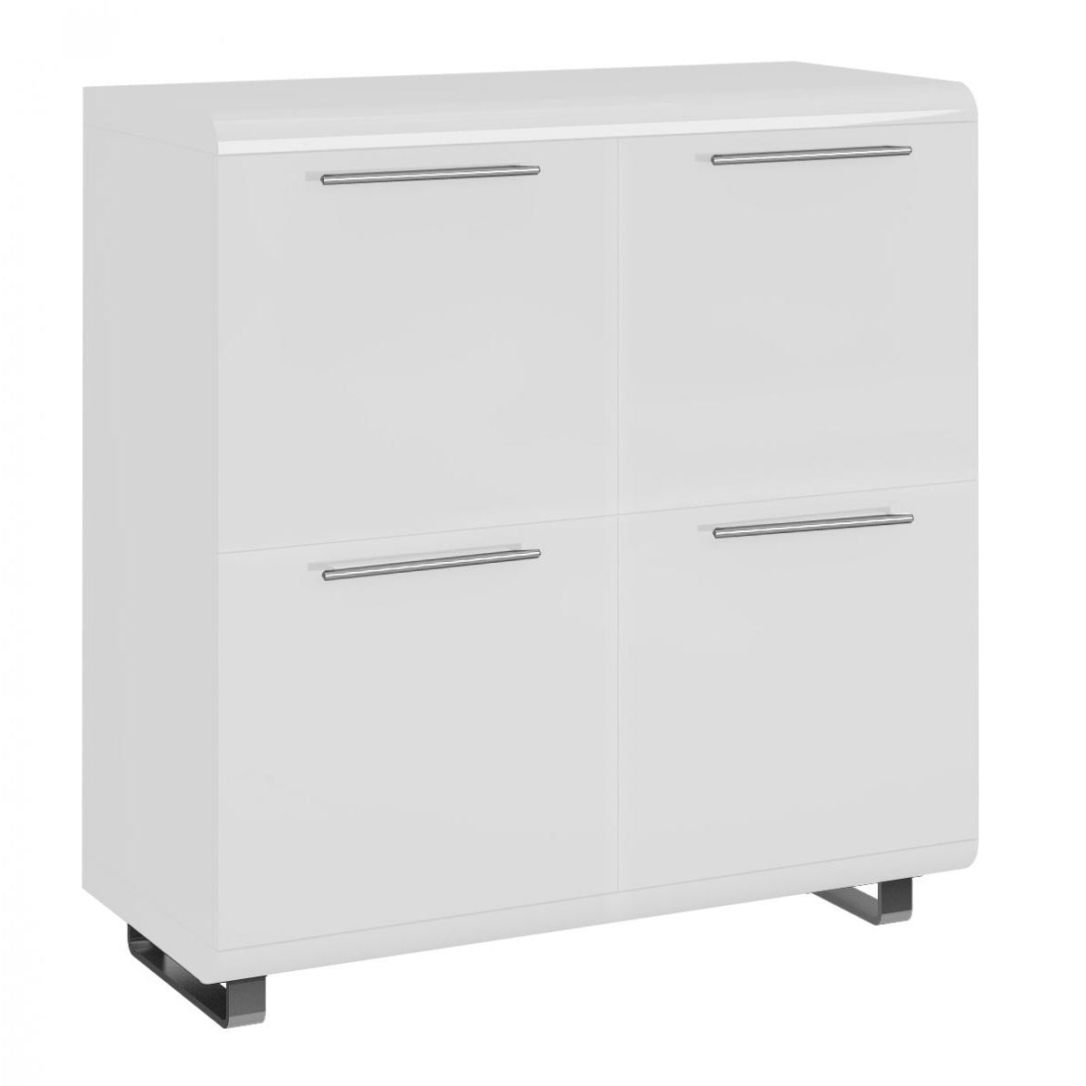 Newline High Gloss Sideboard Small 4 Doors